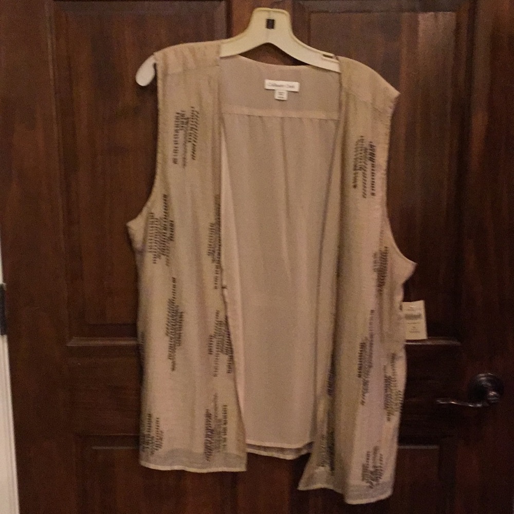 Coldwater Creek Vest NEW